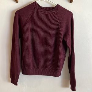Aeropostale Burgundy Sweater Size: M